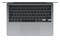 Laptop Apple MacBook Air 13.6" Apple M3 M3 (8 rdz.) 16GB 256GB SSD macOS gwiezdna szarość