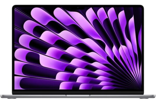 Laptop Apple MacBook Air 15.3" Apple M3 M3 (10 rdz.) 16GB 256GB SSD macOS Sequoia gwiezdna szarość