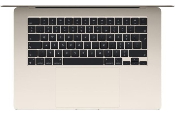 Laptop Apple MacBook Air 15.3" Apple M3 M3 (10 rdz.) 16GB 256GB SSD macOS Sequoia księżycowa poświata