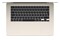 Laptop Apple MacBook Air 15.3" Apple M3 M3 (10 rdz.) 16GB 256GB SSD macOS Sequoia księżycowa poświata