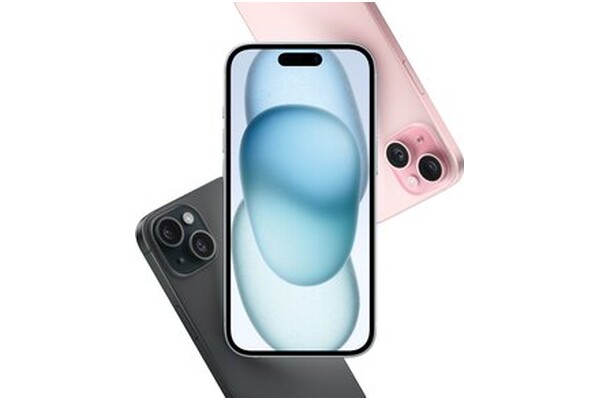 Smartfon Apple iPhone 15 Plus 5G czarny 6.70" 256.0GB