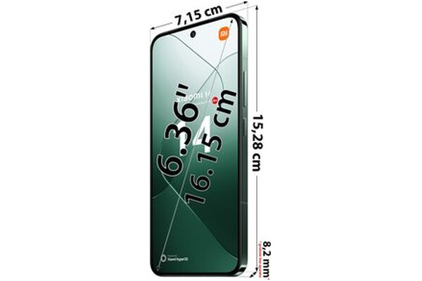 Smartfon Xiaomi 14 5G zielony 6.36" 12.0GB/512.0GB