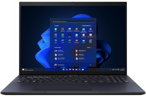Laptop ASUS ExpertBook B3 16.0" Intel Core Ultra 5 125H Intel Arc 16GB 512GB SSD Windows 11 Professional