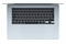 Laptop Apple MacBook Air 15.3" Apple M4 M4 (10 rdz.) 16GB 256GB SSD macOS Sequoia niebieski