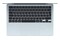 Laptop Apple MacBook Air 13.6" Apple M4 M4 (8 rdz.) 16GB 256GB SSD macOS Sequoia niebieski