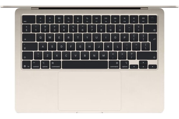 Laptop Apple MacBook Air 13.6" Apple M4 M4 (8 rdz.) 16GB 256GB SSD macOS księżycowa poświata