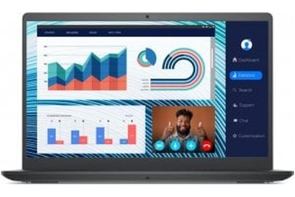 Laptop DELL Vostro 3420 14.0" Intel Core i7 1165G7 INTEL Iris Xe 16GB 512GB SSD M.2 Windows 11 Professional