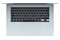 Laptop Apple MacBook Air 15.3" Apple M4 M4 (10 rdz.) 16GB 512GB SSD macOS błękitny