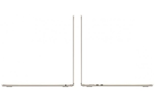 Laptop Apple MacBook Air 15.3" Apple M4 M4 (10 rdz.) 32GB 512GB SSD macOS księżycowa poświata