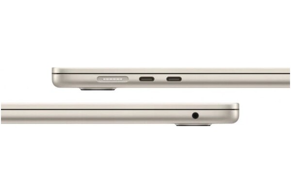 Laptop Apple MacBook Air 15.3" Apple M4 M4 (10 rdz.) 32GB 512GB SSD macOS księżycowa poświata
