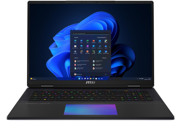 Laptop MSI Titan 18 18.0" Intel Core i9 14900HX NVIDIA GeForce RTX 4090 64GB 4096GB SSD M.2 Windows 11 Home