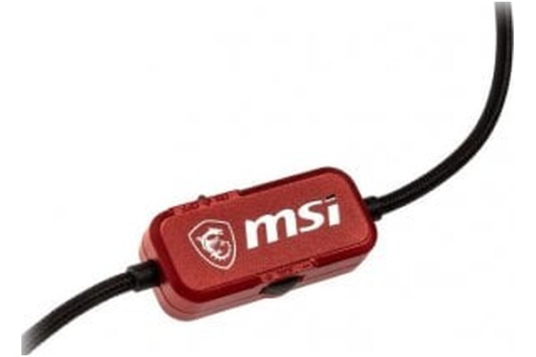 Słuchawki MSI H991 Nauszne Przewodowe czarny