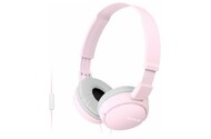 Słuchawki Sony MDRZX110APB Nauszne Przewodowe różowy