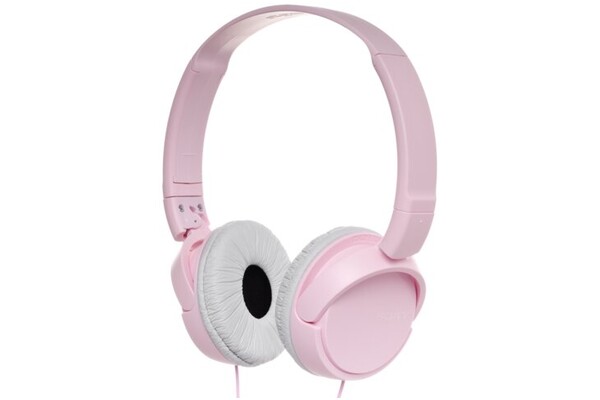 Słuchawki Sony MDRZX110APB Nauszne Przewodowe różowy