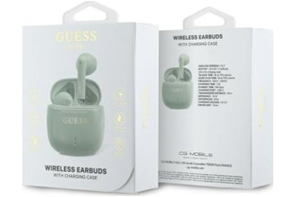 Słuchawki Guess GUTWSJ14ESGN Classic Dokanałowe Bezprzewodowe