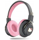 Słuchawki Hello KItty Metal Logo Round Shape Nauszne Bezprzewodowe różowy