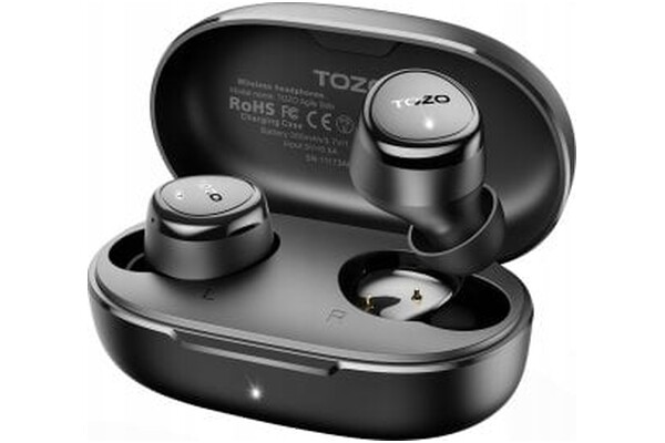Słuchawki TOZO EarBuds Dokanałowe Bezprzewodowe czarny