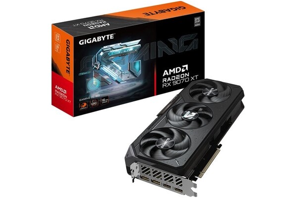 Karta graficzna GIGABYTE RX 9070 XT Gaming OC 16GB GDDR6