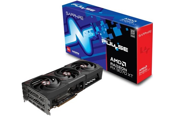 Karta graficzna SAPPHIRE RX 9070 XT Pulse Gaming 16GB GDDR6