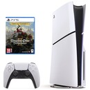 Konsola Sony PlayStation 5 Slim biało-czarny + Kingdom Come Deliverance II - Day One Edition Gra PS5