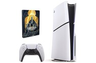 Konsola Sony PlayStation 5 Slim biało-czarny + Kingdom Come Deliverance II - Day One Edition, Steelbook Gra PS5