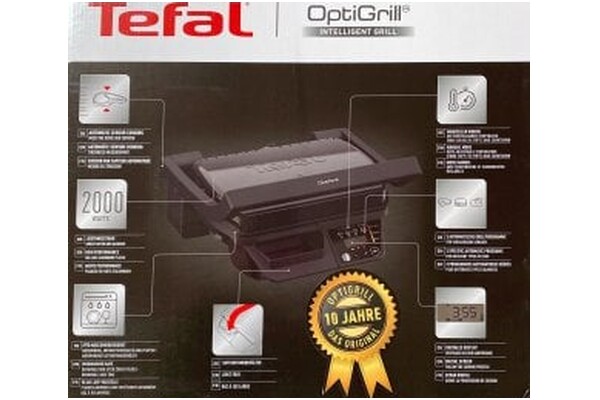 Grill elektryczny Kontaktowy Tefal GC7P08 Optigrill 2000W