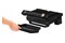 Grill elektryczny Kontaktowy Tefal GC7058 Optigrill 2000W