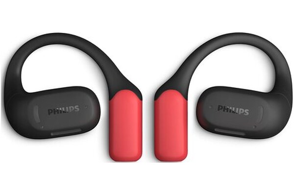 Słuchawki Philips TAA6709BK00 przewodnictwo powietrzne Bezprzewodowe czarno-czerwony