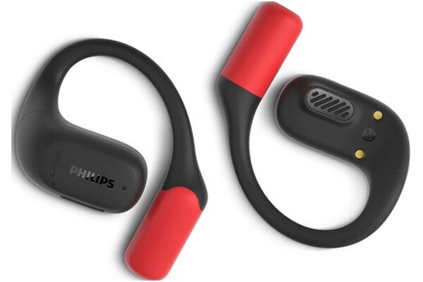 Słuchawki Philips TAA6709BK00 przewodnictwo powietrzne Bezprzewodowe czarno-czerwony