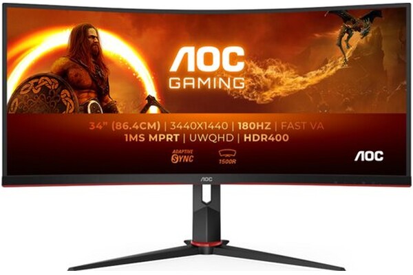 Monitor 34.0" AOC CU34G2XP czarny