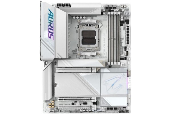 Płyta główna GIGABYTE X870E Aorus Pro Ice Socket AM5 X870E DDR5 ATX