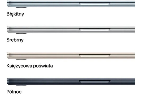 Laptop Apple MacBook Air 13.6" Apple M4 M4 16GB 256GB SSD macOS Sequoia północ