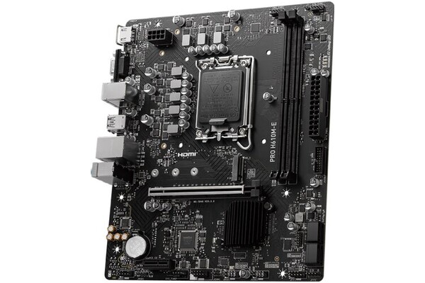 Płyta główna MSI H610ME Pro Socket 1700 Intel H610 DDR5 microATX