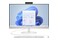 HP 24-cr0028nl 16GB DDR4 INTEL Iris Xe 1TB SSD Windows 11 Home
