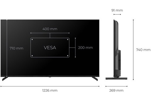 Telewizor KIVI 55U720QB 55" 4K Ultra HD