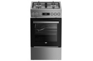 Kuchnia Beko FSMT51339DXDT płyta gazowa, piekarnik elektryczny