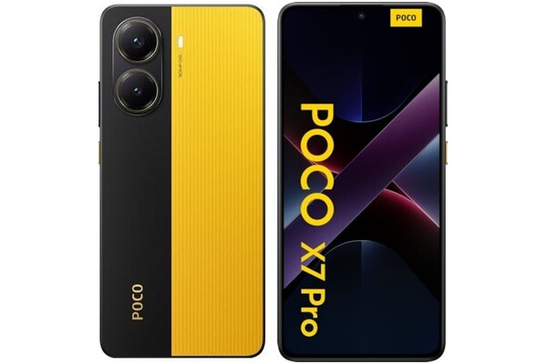 Smartfon Xiaomi POCO X7 Pro 5G żółty 6.67" 12.0GB/512.0GB