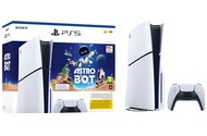 Konsola Sony PlayStation 5 Slim biało-czarny + Astro Bot