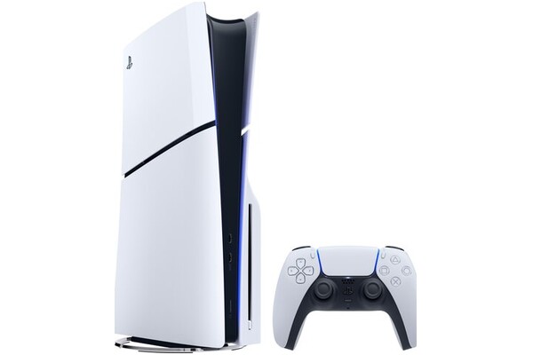 Konsola Sony PlayStation 5 Slim biało-czarny + Astro Bot