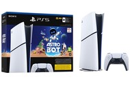Konsola Sony PlayStation 5 Slim Digital biało-czarny + Astro Bot