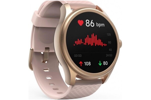 Smartwatch Hama Fit Watch 5010 1.38" różowy