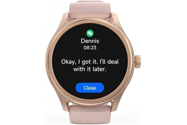 Smartwatch Hama Fit Watch 5010 1.38" różowy