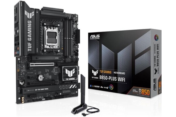 Płyta główna ASUS B850 Plus TUF Gaming WiFi Socket AM5 AMD B850 ATX
