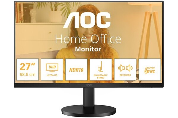 Monitor 27.0" AOC U27B3AF czarny