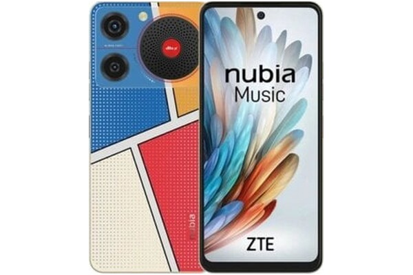 Smartfon nubia Music 4 czarno-niebieski 6.60" 4.0GB/128.0GB