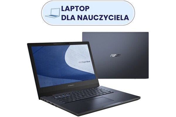 Laptop ASUS ExpertBook B2 14.0" Intel Core i5 1240P INTEL UHD 16GB 512GB SSD Windows 11 Professional czarny