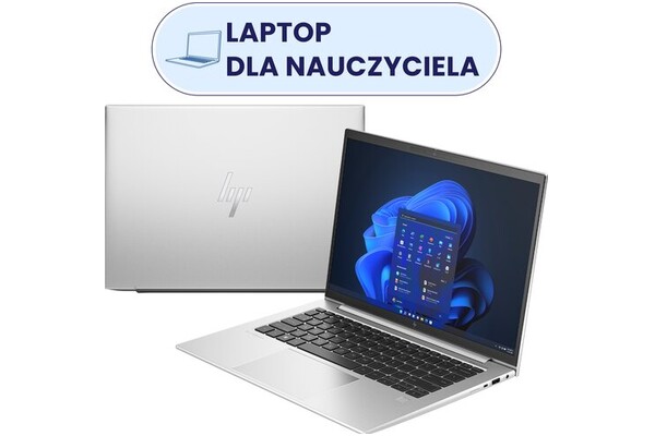 Laptop HP EliteBook 840 14.0" Intel Core i5 1335U INTEL Iris Xe 16GB 512GB SSD Windows 11 Professional srebrny