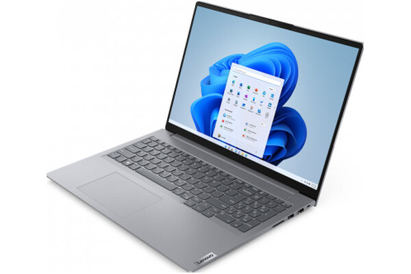 Laptop Lenovo ThinkBook 16 16.0" Intel Core i7 13700H INTEL Iris Xe 16GB 512GB SSD Windows 11 Professional szary