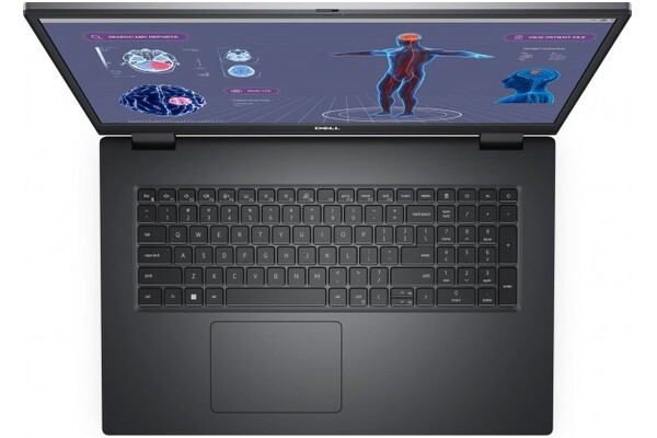 Laptop DELL Precision 7780 17.3" Intel Core i7 13850HX NVIDIA GeForce RTX A3500 32GB 1024GB SSD Windows 11 Professional szary