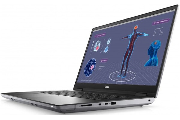 Laptop DELL Precision 7780 17.3" Intel Core i7 13850HX NVIDIA GeForce RTX A3500 32GB 1024GB SSD Windows 11 Professional szary